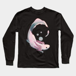 Axolotl evolution Long Sleeve T-Shirt